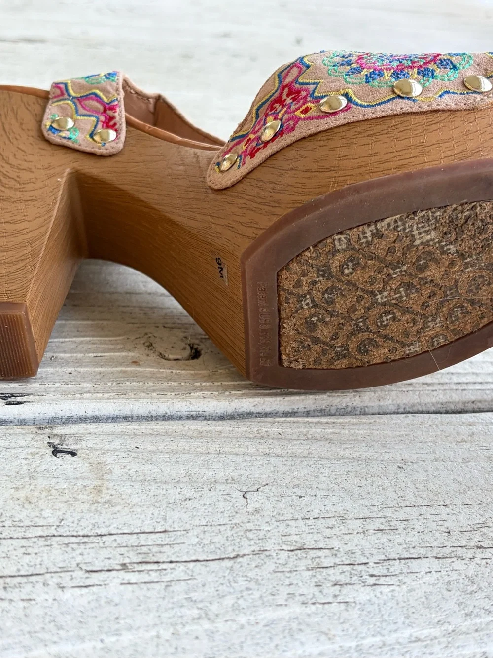 Gianni Bini Boho Platform Heel - Size 9 - Picture 8 of 10